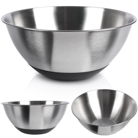 MISKA KUCHENNA METALOWA STALOWA ANTYPOŚLIZGOWA SREBRNA 21.5CM 1.9L VILDE 259642 MISKA KUCHENNA METALOWA STALOWA ANTYPOŚLIZGOWA SREBRNA 21.5CM 1.9L VILDE 259642