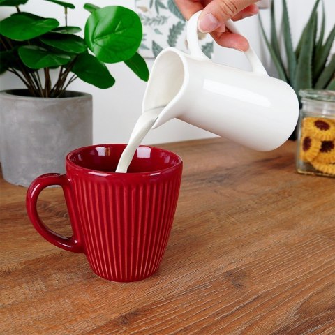 MLECZNIK PORCELANOWY DZBANEK DZBANUSZEK NA MLEKO BIAŁY 200ML VILDE 153536 MLECZNIK PORCELANOWY DZBANEK DZBANUSZEK NA MLEKO BIAŁY 200ML VILDE 153536