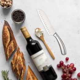 NÓŻ SANTOKU 17.5CM STALOWY POJEDYNCZY KUCHENNY MAESTRO MR-1497
