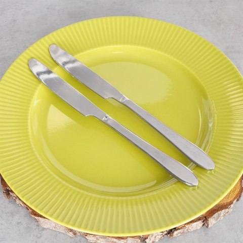 NOŻE STOŁOWE STALOWE 2 SZTUKI KOMPLET NOŻY OBIADOWYCH SZTUĆCE NÓŻ EXCELLENT HOUSEWARE 139407 NOŻE STOŁOWE STALOWE 2 SZTUKI KOMPLET NOŻY OBIADOWYCH SZTUĆCE NÓŻ EXCELLENT HOUSEWARE 139407