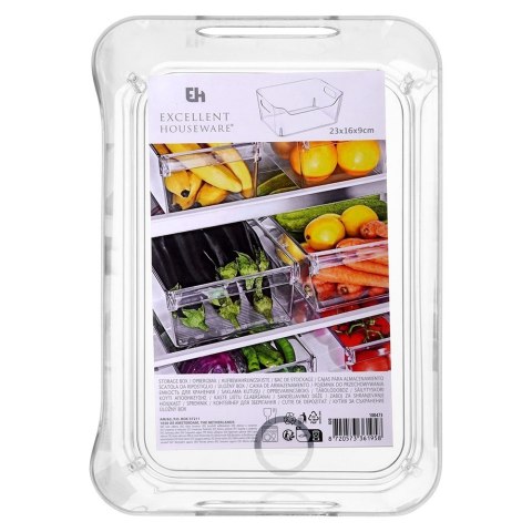 ORGANIZER DO LODÓWKI POJEMNIK NA PRODUKTY SPOŻYWCZE 23X16X9.5CM EXCELLENT HOUSEWARE 259373 ORGANIZER DO LODÓWKI POJEMNIK NA PRODUKTY SPOŻYWCZE 23X16X9.5CM EXCELLENT HOUSEWARE 259373