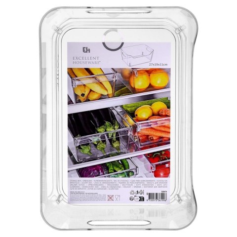 ORGANIZER DO LODÓWKI POJEMNIK NA PRODUKTY SPOŻYWCZE 27X19X11.5CM EXCELLENT HOUSEWARE 259374 ORGANIZER DO LODÓWKI POJEMNIK NA PRODUKTY SPOŻYWCZE 27X19X11.5CM EXCELLENT HOUSEWARE 259374