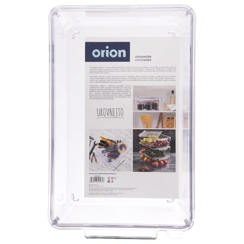 ORGANIZER DO LODÓWKI POJEMNIK Z POKRYWKĄ NA PRZYPRAWY PRODUKTY SPOŻYWCZE 32.5X20X10.5CM ORION 731634 ORGANIZER DO LODÓWKI POJEMNIK Z POKRYWKĄ NA PRZYPRAWY PRODUKTY SPOŻYWCZE 32.5X20X10.5CM ORION 731634
