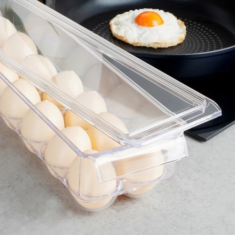 POJEMNIK NA JAJKA DO LODÓWKI Z POKRYWKĄ ORGANIZER NA 14 JAJEK EXCELLENT HOUSEWARE 229171 POJEMNIK NA JAJKA DO LODÓWKI Z POKRYWKĄ ORGANIZER NA 14 JAJEK EXCELLENT HOUSEWARE 229171