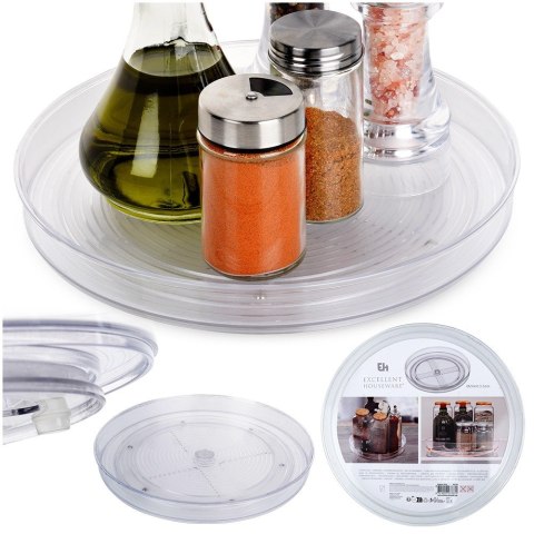POJEMNIK ORGANIZER OBROTOWY 24CM EXCELLENT HOUSEWARE 229238 POJEMNIK ORGANIZER OBROTOWY 24CM EXCELLENT HOUSEWARE 229238