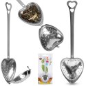 SITKO DO ZAPARZANIA PARZENIA HERBATY ZIÓŁ STALOWE DO KUBKA 14X4.5X2CM VILDE 259246