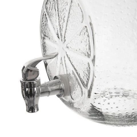 SŁÓJ SŁOIK DO NAPOJÓW Z KRANIKIEM SZKLANY NA NAPOJE LEMONIADĘ CYTRYNA 5.4L ORION 143793 SŁÓJ SŁOIK DO NAPOJÓW Z KRANIKIEM SZKLANY NA NAPOJE LEMONIADĘ CYTRYNA 5.4L ORION 143793