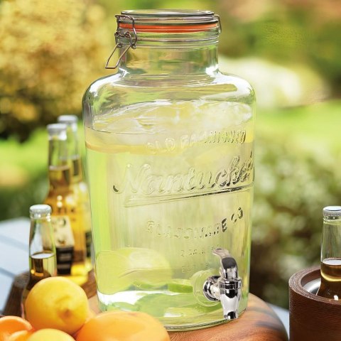 SŁÓJ SŁOIK DO NAPOJÓW Z KRANIKIEM SZKLANY NA NAPOJE WODĘ LEMONIADĘ 6.7L ORION 143778 SŁÓJ SŁOIK DO NAPOJÓW Z KRANIKIEM SZKLANY NA NAPOJE WODĘ LEMONIADĘ 6.7L ORION 143778