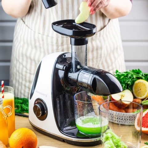 SOKOWIRÓWKA WOLNOOBROTOWA 150W DO OWOCÓW I WARZYW COLD PRESS KLAUSBERG KB-7864 SOKOWIRÓWKA WOLNOOBROTOWA 150W DO OWOCÓW I WARZYW COLD PRESS KLAUSBERG KB-7864