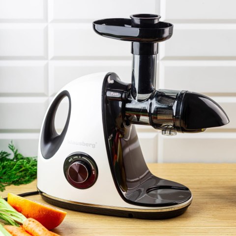SOKOWIRÓWKA WOLNOOBROTOWA 150W DO OWOCÓW I WARZYW COLD PRESS KLAUSBERG KB-7864 SOKOWIRÓWKA WOLNOOBROTOWA 150W DO OWOCÓW I WARZYW COLD PRESS KLAUSBERG KB-7864