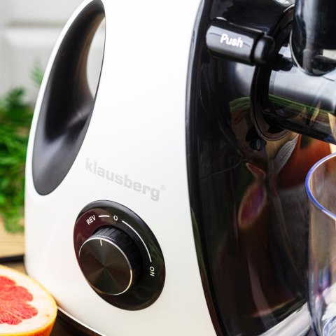 SOKOWIRÓWKA WOLNOOBROTOWA 150W DO OWOCÓW I WARZYW COLD PRESS KLAUSBERG KB-7864 SOKOWIRÓWKA WOLNOOBROTOWA 150W DO OWOCÓW I WARZYW COLD PRESS KLAUSBERG KB-7864