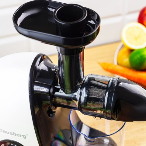 SOKOWIRÓWKA WOLNOOBROTOWA 150W DO OWOCÓW I WARZYW COLD PRESS KLAUSBERG KB-7864 SOKOWIRÓWKA WOLNOOBROTOWA 150W DO OWOCÓW I WARZYW COLD PRESS KLAUSBERG KB-7864