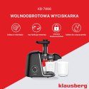 SOKOWIRÓWKA WOLNOOBROTOWA 150W DO OWOCÓW I WARZYW COLD PRESS KLAUSBERG KB-7866