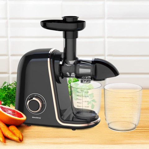 SOKOWIRÓWKA WOLNOOBROTOWA 150W DO OWOCÓW I WARZYW COLD PRESS KLAUSBERG KB-7867