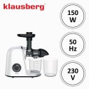 SOKOWIRÓWKA WOLNOOBROTOWA 150W DO OWOCÓW I WARZYW COLD PRESS KLAUSBERG KB-7869