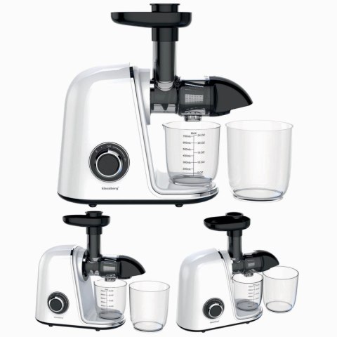 SOKOWIRÓWKA WOLNOOBROTOWA 150W DO OWOCÓW I WARZYW COLD PRESS KLAUSBERG KB-7869