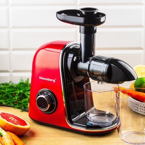 SOKOWIRÓWKA WOLNOOBROTOWA 150W DO OWOCÓW I WARZYW COLD PRESS KLAUSBERG KB-7870