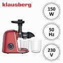 SOKOWIRÓWKA WOLNOOBROTOWA 150W DO OWOCÓW I WARZYW COLD PRESS KLAUSBERG KB-7870