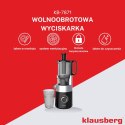 SOKOWIRÓWKA WOLNOOBROTOWA 180W DO OWOCÓW I WARZYW COLD PRESS KLAUSBERG KB-7871