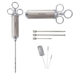 STRZYKAWKA DO MARYNOWANIA PEKLOWANIA MIĘSA 60ML STALOWA KLAUSBERG KB-7842