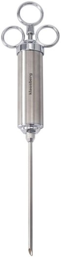 STRZYKAWKA DO MARYNOWANIA PEKLOWANIA MIĘSA 60ML STALOWA KLAUSBERG KB-7842