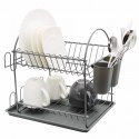 SUSZARKA DO NACZYŃ 32 X 32 X 26CM BRUNBESTE BB-3565 SZARA