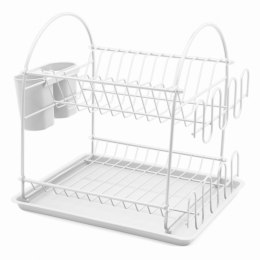 SUSZARKA DO NACZYŃ 32 X 32 X 26CM BRUNBESTE BB-3566 BIAŁA