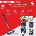 SZCZOTKA DO CZYSZCZENIA GRILLA, STAL NIERDZEWNA, UCHWYT Z TWORZYWA, KLAUSBERG KB-7898
