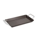 TACA DO GRILLOWANIA GRILLOWA ZE STALI NIERDZEWNEJ 38.5X20CM RUSZT MAESTRO MR-1006 TACA DO GRILLOWANIA GRILLOWA ZE STALI NIERDZEWNEJ 38.5X20CM RUSZT MAESTRO MR-1006