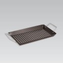 TACA DO GRILLOWANIA GRILLOWA ZE STALI NIERDZEWNEJ 38.5X20CM RUSZT MAESTRO MR-1006 TACA DO GRILLOWANIA GRILLOWA ZE STALI NIERDZEWNEJ 38.5X20CM RUSZT MAESTRO MR-1006