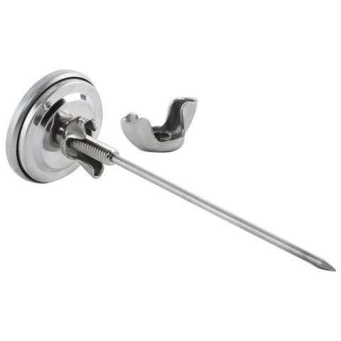 TERMOMETR DO WĘDZARNI STALOWY Z SONDĄ 16CM ORION 152849 TERMOMETR DO WĘDZARNI STALOWY Z SONDĄ 16CM ORION 152849