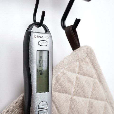 TERMOMETR KUCHENNY ELEKTRONICZNY Z WIDELCEM I SONDĄ DO MIĘSA TIMER ACER NAVA 10-274-041 TERMOMETR KUCHENNY ELEKTRONICZNY Z WIDELCEM I SONDĄ DO MIĘSA TIMER ACER NAVA 10-274-041
