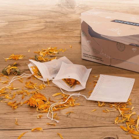 TOREBKI TEKSTYLNE DO ZAPARZANIA HERBATY ZIÓŁ NA PRZYPRAWY 50 SZTUK ORION 142255 TOREBKI TEKSTYLNE DO ZAPARZANIA HERBATY ZIÓŁ NA PRZYPRAWY 50 SZTUK ORION 142255