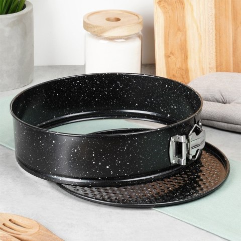 TORTOWNICA ROZPINANA GRANITOWA FORMA OKRĄGŁA 24CM VILDE 279016 TORTOWNICA ROZPINANA GRANITOWA FORMA OKRĄGŁA 24CM VILDE 279016