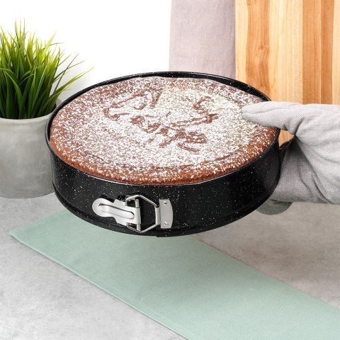 TORTOWNICA ROZPINANA GRANITOWA FORMA OKRĄGŁA 24CM VILDE 279016 TORTOWNICA ROZPINANA GRANITOWA FORMA OKRĄGŁA 24CM VILDE 279016