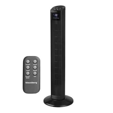 WENTYLATOR KOLUMNOWY PODŁOGOWY Z PILOTEM 55W KLAUSBERG KB-7876