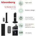 WENTYLATOR KOLUMNOWY PODŁOGOWY Z PILOTEM 55W KLAUSBERG KB-7876