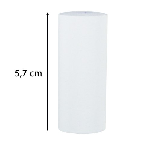 ROLKI PAPIER WKŁAD TERMICZNY DO MINI DRUKARKI 5,7CMX4,5M 5 SZTUK ROLKI PAPIER WKŁAD TERMICZNY DO MINI DRUKARKI 5,7CMX4,5M 5 SZTUK