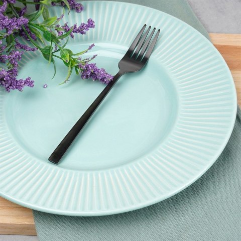 WIDELCZYKI DESEROWE DO CIASTA PRZEKĄSEK STALOWE CZARNE 4-ELE SATYNA EXCELLENT HOUSEWARE 139771 WIDELCZYKI DESEROWE DO CIASTA PRZEKĄSEK STALOWE CZARNE 4-ELE SATYNA EXCELLENT HOUSEWARE 139771