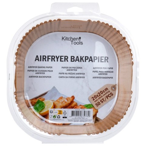 WKŁADY PAPIEROWE DO FRYTKOWNICY BEZTŁUSZCZOWEJ WKŁAD PAPIER 23CM 50 SZT HIT 279911 WKŁADY PAPIEROWE DO FRYTKOWNICY BEZTŁUSZCZOWEJ WKŁAD PAPIER 23CM 50 SZT HIT 279911