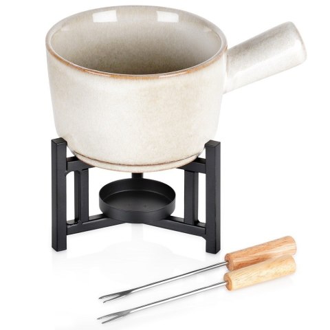 ZESTAW DO FONDUE PORCELANOWY KUBEK 450 ML 4 ELEMENTY EXCELLENT HOUSEWARE 259693 ZESTAW DO FONDUE PORCELANOWY KUBEK 450 ML 4 ELEMENTY EXCELLENT HOUSEWARE 259693