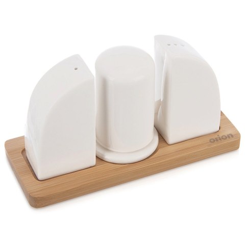 ZESTAW DO SOLI I PIEPRZU PORCELANOWY 4-ELE PRZYPRAWNIK SOLNICZKA + PIEPRZNICZKA WHITELINE ORION 152377 ZESTAW DO SOLI I PIEPRZU PORCELANOWY 4-ELE PRZYPRAWNIK SOLNICZKA + PIEPRZNICZKA WHITELINE ORION 152377