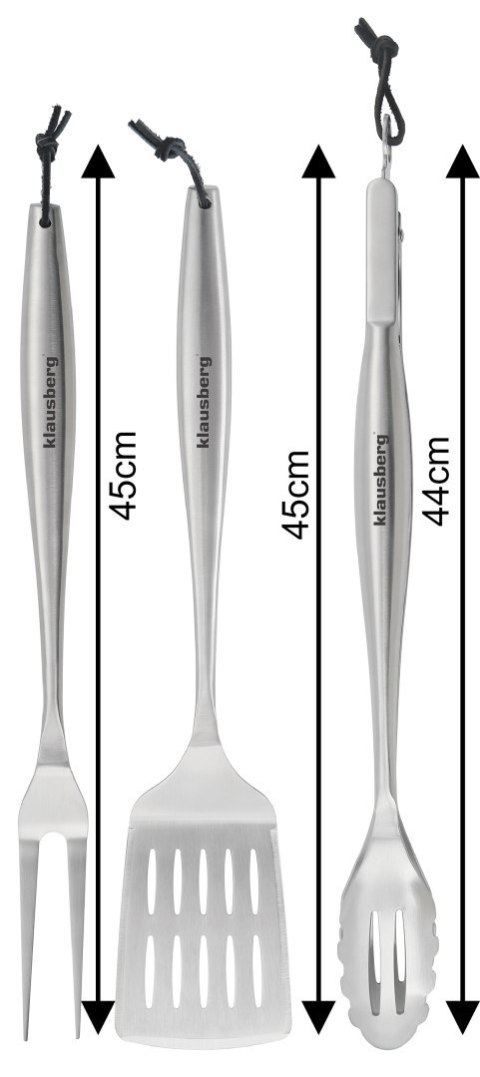 ZESTAW PRZYBORÓW DO GRILLA, 3 ELEMENTY, NARZĘDZIA DO GRILLOWANIA, KLAUSBERG KB-7900 ZESTAW PRZYBORÓW DO GRILLA, 3 ELEMENTY, NARZĘDZIA DO GRILLOWANIA, KLAUSBERG KB-7900
