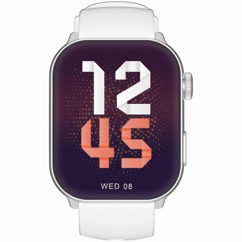 Smartwatch Damski GRAVITY GT28-10 Pasek + Bransoleta Biało Srebrny Smartwatch Damski GRAVITY GT28-10 Pasek + Bransoleta Biało Srebrny