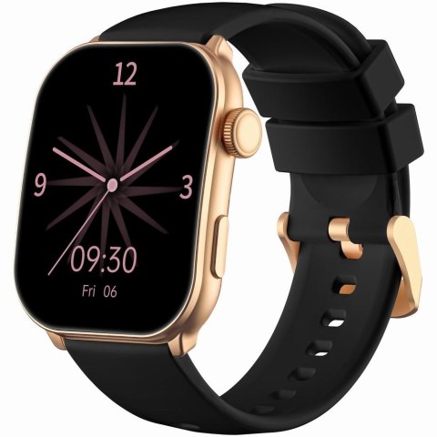 Smartwatch Damski GRAVITY GT28-5 Pasek + Bransoleta Różowe złoto Czarny Smartwatch Damski GRAVITY GT28-5 Pasek + Bransoleta Różowe złoto Czarny