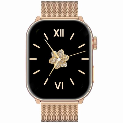Smartwatch Damski GRAVITY GT28-6 Pasek + Bransoleta Różowe złoto Różowy Smartwatch Damski GRAVITY GT28-6 Pasek + Bransoleta Różowe złoto Różowy