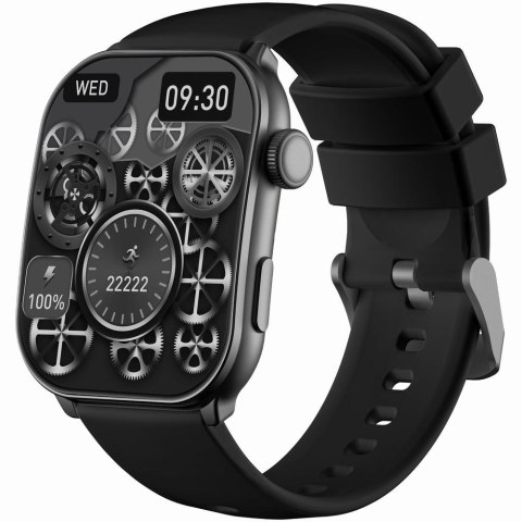 Smartwatch Męski GRAVITY GT28-1 Pasek + Bransoleta Czarny Smartwatch Męski GRAVITY GT28-1 Pasek + Bransoleta Czarny