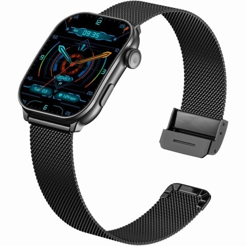 Smartwatch Męski GRAVITY GT28-1 Pasek + Bransoleta Czarny Smartwatch Męski GRAVITY GT28-1 Pasek + Bransoleta Czarny