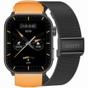 Smartwatch Męski GRAVITY GT28-2 Pasek + Bransoleta Pomarańczowo Czarny Smartwatch Męski GRAVITY GT28-2 Pasek + Bransoleta Pomarańczowo Czarny