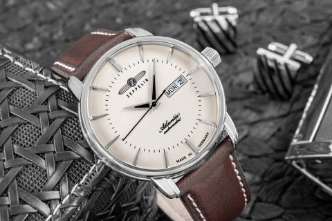 Zegarek Męski ZEPPELIN Atlantic Automatic 8466-5 + BOX Zegarek Męski ZEPPELIN Atlantic Automatic 8466-5 + BOX